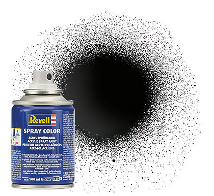 Revell 34107 Spray schwarz, glänzend Revell 34107 Spray schwarz, glänzend