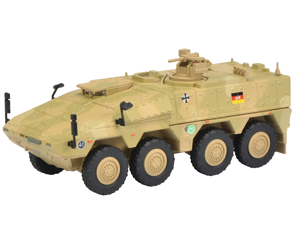 Schuco 452624000 Boxer Transportpanzer "ISAF", flecktarn Schuco 452624000 Boxer Transportpanzer "ISAF", flecktarn