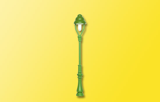Viessmann 6011 H0 Einheits-Gaslaterne grün, LED warmweiß Viessmann 6011 H0 Einheits-Gaslaterne grün, LED warmweiß
