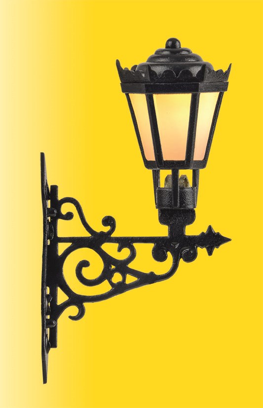 Viessmann 6074 H0 Wandlaterne, LED warmweiß Viessmann 6074 H0 Wandlaterne, LED warmweiß